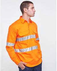 Hi-Vis Cool Breeze Closed Front L/S Shirt